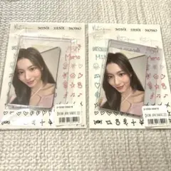 新品未開封！フォトカード＆デコステッカー SANA ミナ