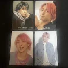 【4枚セット】SnowMan 佐久間大介 両面ＰＰ加工　トレカ