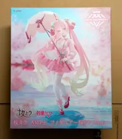 初音ミク 桜ミク AMP+ フィギュア 桜ドレス アミューズメント