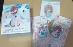 【五等分の花嫁】三玖　フィギュア、アクスタ、ラバーチャーム×2種　計4点