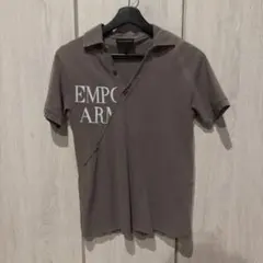 EMPORIO ARMANI ポロシャツ グレー S