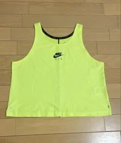 【ナイキ】Nike Dri-FIT タンクトップ M 蛍光イエロー