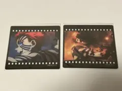 鬼滅の刃 ダイニング お楽しみくじ フィルム風クリアカード 猗窩座