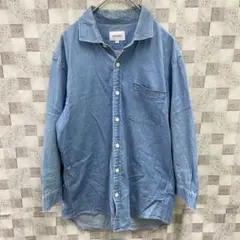 ★美品★ BEAMS デニムシャツS 綿100%　メンズ　オシャレ