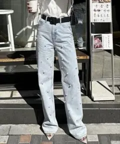 ROYAL PARTY デザインデニムパンツのサムネイル