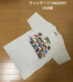 デッドストック タグ付 1994年製 スヌーピー マーライオン Tシャツ 
