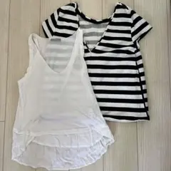 ZARA⭐︎ノースリーブとカットソー2枚セット