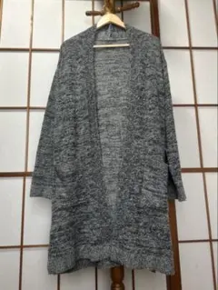 グレー系カーディガン 4L