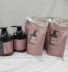 新品未使用　COCONE クレイクリームシャンプー スムース本体2本×詰め替え4