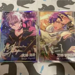 【あんスタ】虹色開花ポートレート 大神晃牙 乙狩アドニス