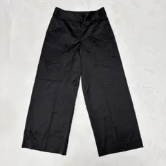 ワイドパンツ ウール ワイドパンツ