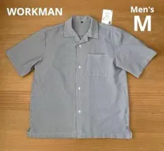 WARKMAN ワークマン シアサッカー ストレッチ 半袖シャツ Mのサムネイル