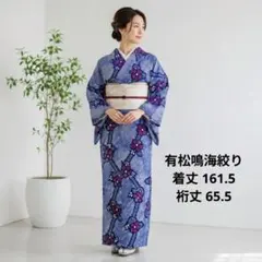 ◇新品 ワイドサイズ 浴衣単品 花色に朝顔柄 - メルカリ