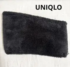 【ユニクロ】ヒートテック ファーリーフリース ネックウォーマー　ブラック　黒