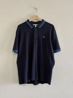 ラコステ　ポロシャツ　ブルー　LACOSTE
