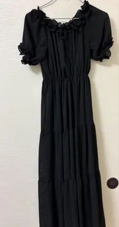 GRL ロングワンピース 黒