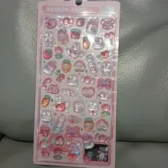 ボンボンドロップシール　うさぎ