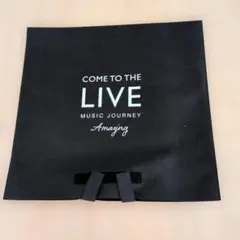 COME TO THE LIVE ロゴ入り不織布バッグ