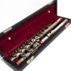 シルバーフルート本体 ケース付き Pearl LL-FLCH1#NV ネイビー コラボレーションフルートケース