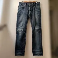 早い者勝ち　Levi's 511 SLIM ダメージデニムパンツ