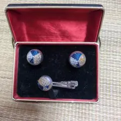 カフスボタン・ネクタイピンセット