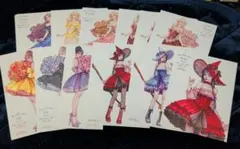 hwara様 人物ステッカー 海外作家 コラージュ