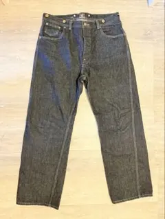 美品 デニムヘッズ denim heads 351 ブラックデニム 赤耳付き - メルカリ