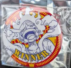 ONE PIECE ルフィ ギア5 缶バッジ 非売品 アニメイト winner - メルカリ