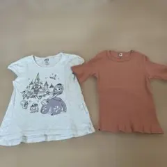 UNIQLO 110 キッズTシャツ2枚セット ソフィア