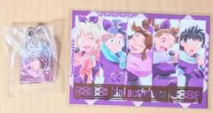 忍たま カラオケの鉄人 ポストカード ストローチャーム 滝夜叉丸 4年生