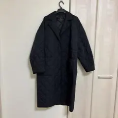 ユニクロC　パフテックオーバーサイズコート　ブラック