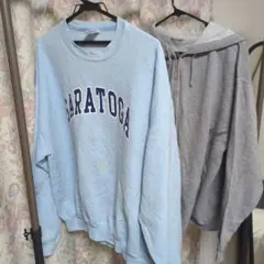 90s00s JERZEES SARATOGA パーカー スウェット 2点のサムネイル