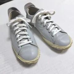 SPINGLE MOVE 109 グレー レザー スニーカー 2WAYタイプのサムネイル