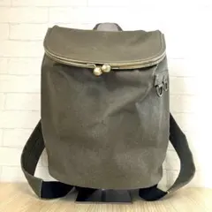 AYANOKOJI あやのこうじ がま口 バックパック キャンパス リュック