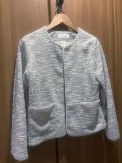 GLOBAL WORK 洗えるツイードジャケット　フォーマル