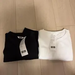 ユニクロ クルーネックTシャツ 2枚セット