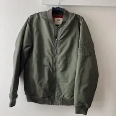 VANS オリーブグリーン MA-1ジャケット