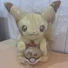 ポケモンセンターオーサカ限定 ピカチュウ ぬいぐるみ ゴールド