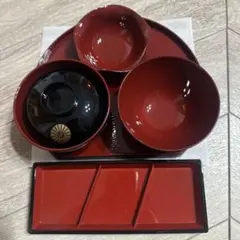 未使用　お食い初め用食器