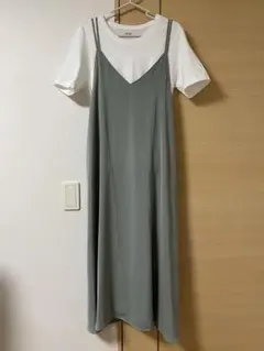 earth music&ecology ワンピースとシャツセット