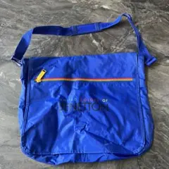 当時物レア　BENETTON 青 ショルダーバッグ　ベネトン　ヴィンテージのサムネイル