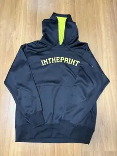 INTHEPAINT フード付きウォームアップウェア　裏起毛　Lサイズ