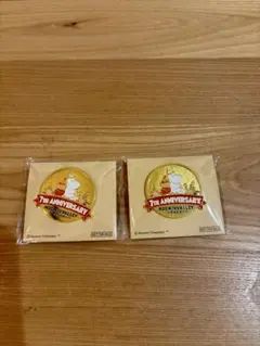 ムーミンバレーパーク　7周年　限定ピンバッジ　2個セット