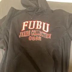 FUBU JEANS COLLECTION パーカー ブラック L