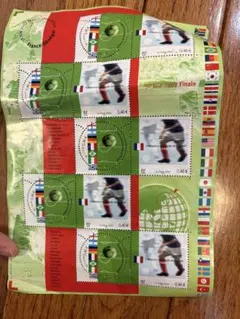 FIFA World Cup 日韓 ベッカム夫妻限定切手 TBC FIFA World Cup 日韓 ベッカム夫妻限定切手 TBC