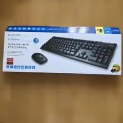 【未使用】ELECOM ワイヤレスキーボード マウスコンボモデル