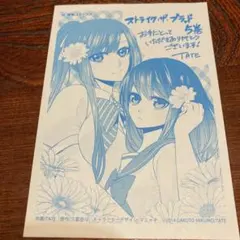 ストライク・ザ・ブラッド　特典ペーパー