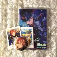 あんスタ 瀬名泉 ＆ 月永レオ 虹色開花 ポートレート ぱしゃっつ 缶バッジ