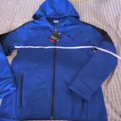 PUMA プーマ パーカー ブルー ブラック