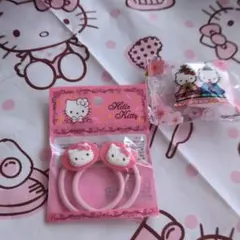 Hello Kitty ヘアゴム 2個セット